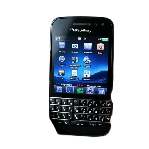blackberry, bb2, phone, different transparent PNG cut-out