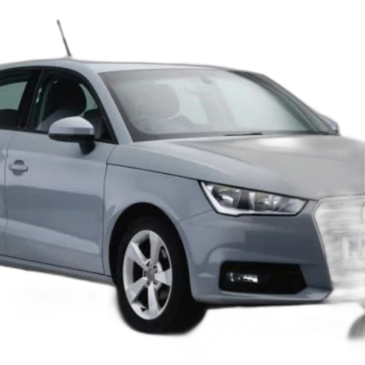 car, silver, audi, parked, indoors, showcasing, sleek, design transparent PNG cut-out