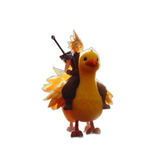 animal, weapon, staff, dress, concept art, 3d render, fire, golden transparent PNG cut-out