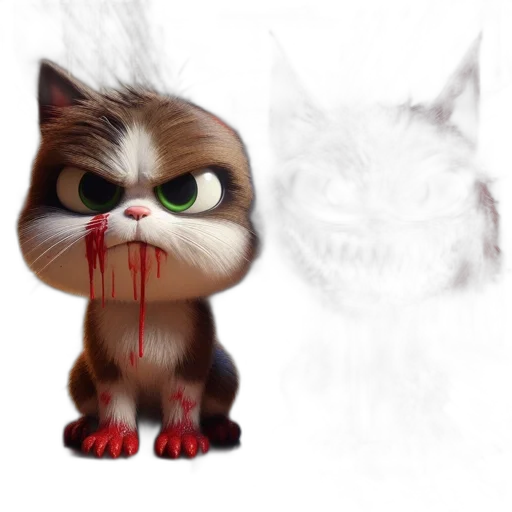 creature, staff, animal, concept art, 3d render, fantasy art, photorealistic, two transparent PNG cut-out