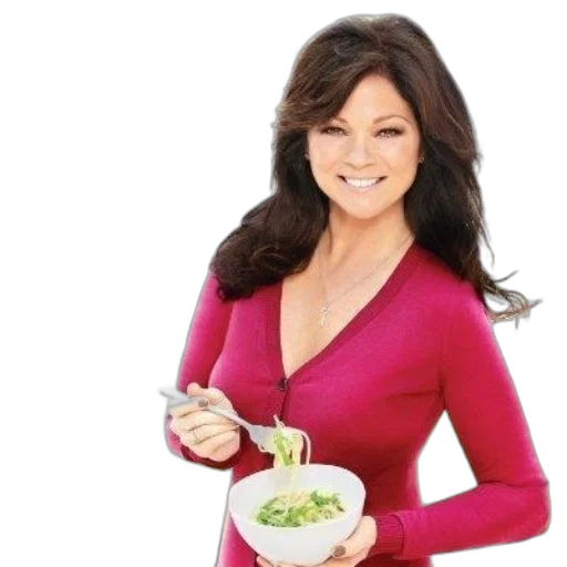 food, valerie, bertinelli, cookbook, cover, features, her, holding transparent PNG cut-out