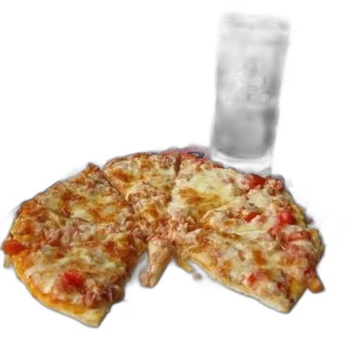 food, crown, weapon, face, 3d render, photorealistic, concept art, vaporwave transparent PNG cut-out