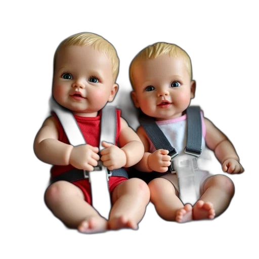 photorealistic, 3d render, oil painting, two transparent PNG cut-out