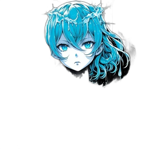 mask, crown, face, creature, anime, concept art, comic book art, pixel art transparent PNG cut-out