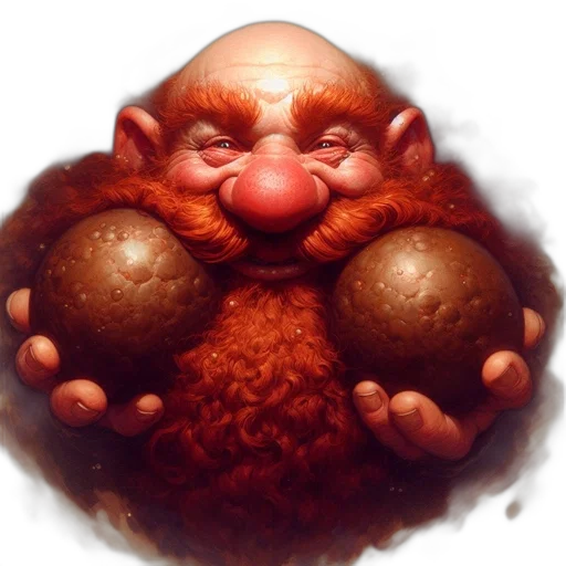 face, creature, concept art, fantasy art, photorealistic, 3d render, eccentric, bearded transparent PNG cut-out