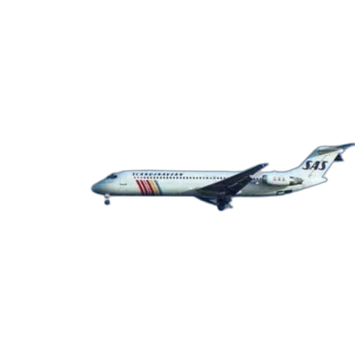 3d render, photorealistic, sas, airplane, flying, through, clear, blue transparent PNG cut-out