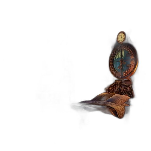 furniture, sword, crown, staff, concept art, fantasy art, watercolor, 3d render transparent PNG cut-out