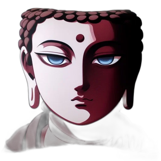 mask, jewelry, face, crown, 3d render, concept art, pixel art, anime transparent PNG cut-out