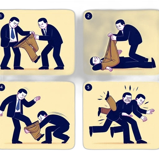 fire, four-panel, illustration, shows, two, men, formal, attire transparent PNG cut-out