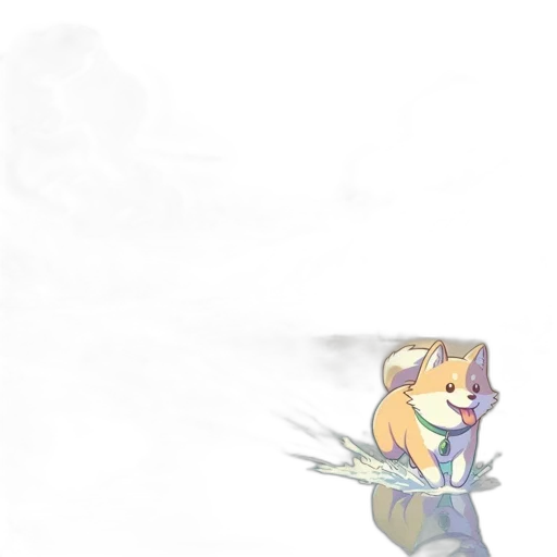 staff, dragon, creature, animal, pixel art, concept art, anime, fantasy art transparent PNG cut-out
