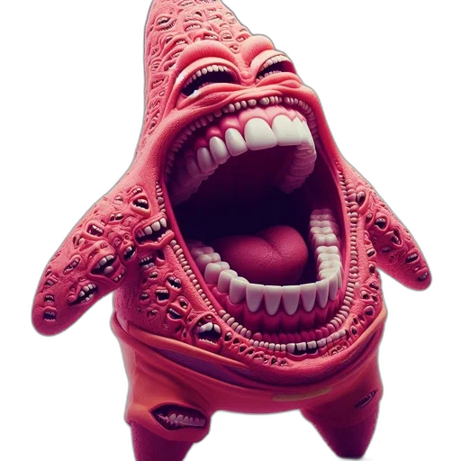 mask, creature, face, animal, 3d render, photorealistic, concept art, illustration transparent PNG cut-out
