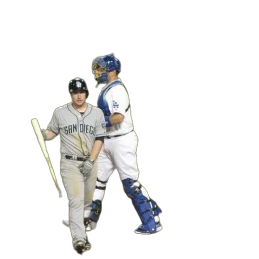 staff, baseball, player, san, diego, walks, away, catcher transparent PNG cut-out