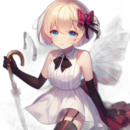 staff, weapon, dress, dragon, anime, pixel art, fantasy art, concept art transparent PNG cut-out