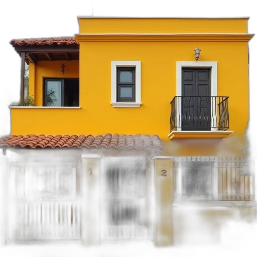 building, umbrella, furniture, photorealistic transparent PNG cut-out
