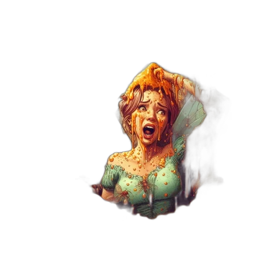 face, mask, creature, crown, pixel art, concept art, 3d render, comic book art transparent PNG cut-out