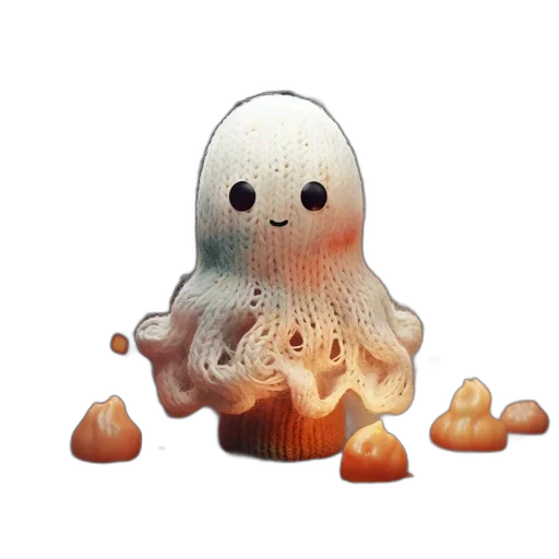 creature, food, face, hair, concept art, pixel art, 3d render, fantasy art transparent PNG cut-out
