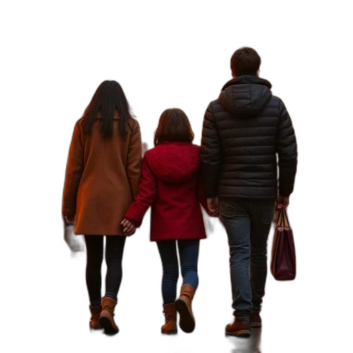 jacket, staff, 3d render, photorealistic transparent PNG cut-out