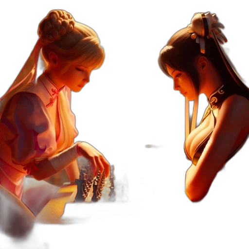 jewelry, concept art, 3d render, fantasy art, photorealistic, fire, sunset, neon lights transparent PNG cut-out