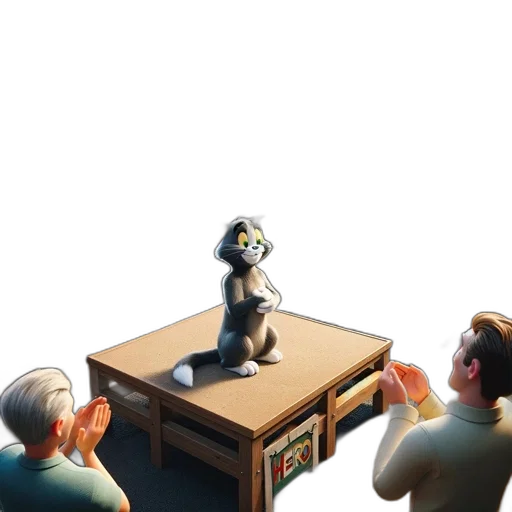 furniture, staff, robot, animal, concept art, 3d render, cartoon, photorealistic transparent PNG cut-out