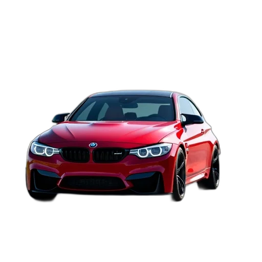 car, weapon, animal, face, 3d render, photorealistic, concept art, red transparent PNG cut-out