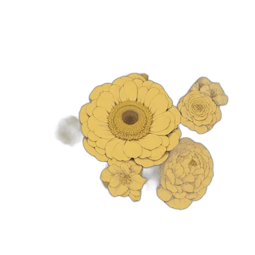 jewelry, flower, crown, furniture, 3d render, photorealistic, watercolor, concept art transparent PNG cut-out