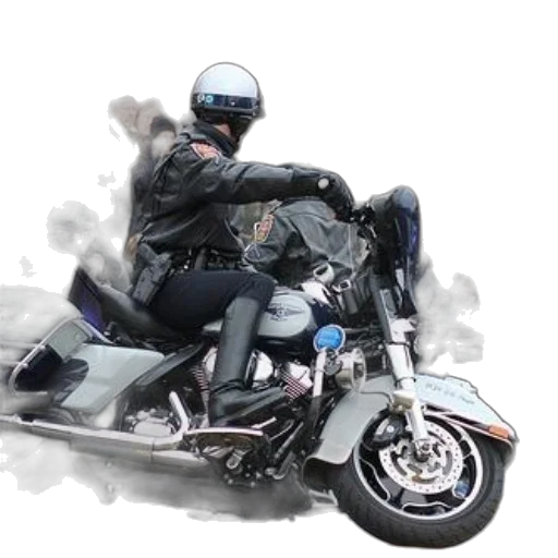 jacket, photorealistic, concept art, 3d render, watercolor, police, officer, motorcycle transparent PNG cut-out