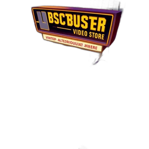 3d render, bustling, bscbuser, video, store, filled, vhs, tapes transparent PNG cut-out