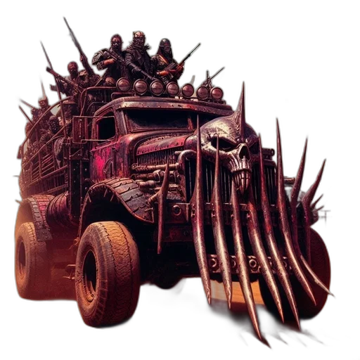 car, weapon, hair, robot, concept art, fantasy art, photorealistic, 3d render transparent PNG cut-out