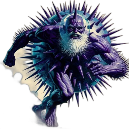 creature, animal, hair, dragon, concept art, 3d render, comic book art, fantasy art transparent PNG cut-out