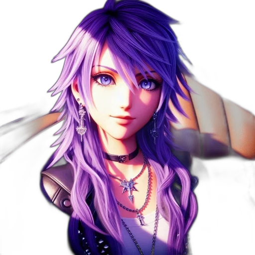 face, dragon, jewelry, hair, anime, photorealistic, 3d render, fantasy art transparent PNG cut-out