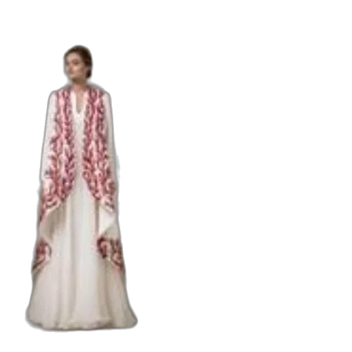 dress, two, models, wear, elegant, white, dresses, red transparent PNG cut-out