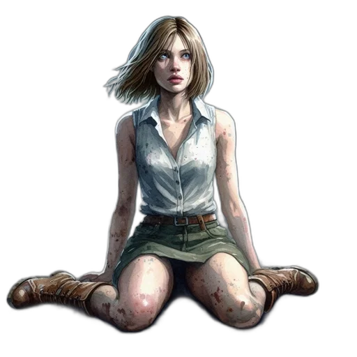 staff, face, jacket, weapon, concept art, comic book art, fantasy art, photorealistic transparent PNG cut-out