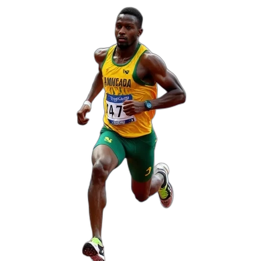 usa, jamaica, jami, campbell, men, 200, meter, heats transparent PNG cut-out