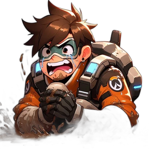 face, robot, weapon, mask, concept art, cartoon, comic book art, pixel art transparent PNG cut-out