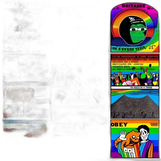 bottle, vaporwave, concept art, outer space, colorful, neon, artistic, meme transparent PNG cut-out