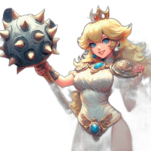 staff, crown, weapon, concept art, fantasy art, pixel art, comic book art, animated transparent PNG cut-out