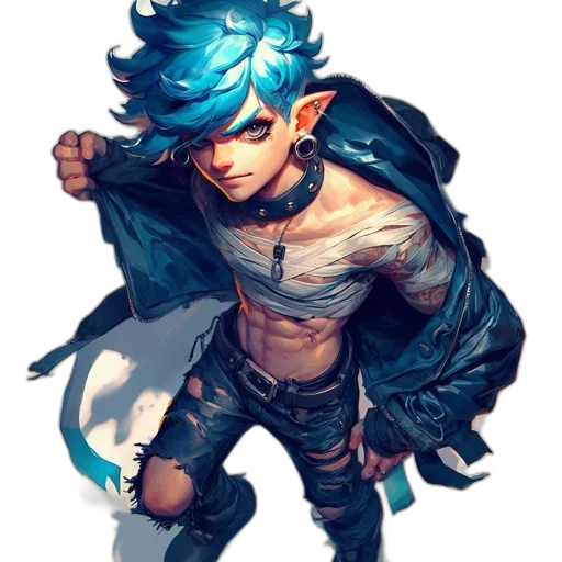 jacket, dragon, creature, weapon, cyberpunk, concept art, comic book art, fantasy art transparent PNG cut-out