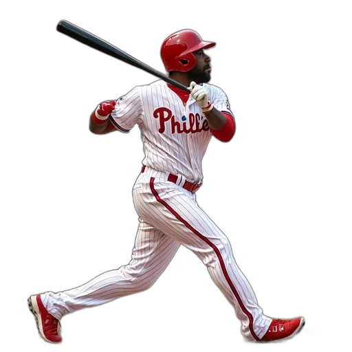 animal, phillies, baseball, player transparent PNG cut-out