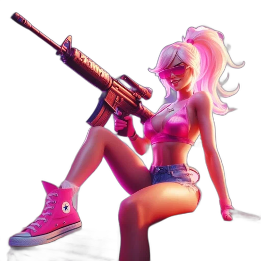 weapon, staff, concept art, pixel art, 3d render, fantasy art, neon lights, neon transparent PNG cut-out