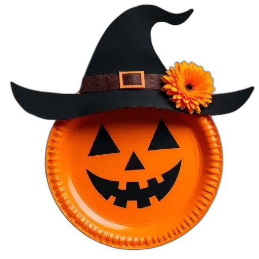 hat, mask, 3d render, paper transparent PNG cut-out
