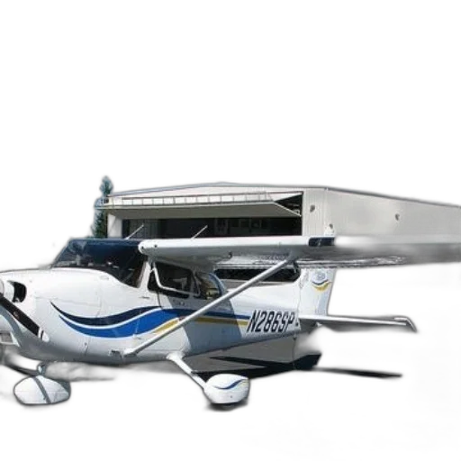 weapon, 3d render, concept art, small, white, airplane, blue, yellow transparent PNG cut-out