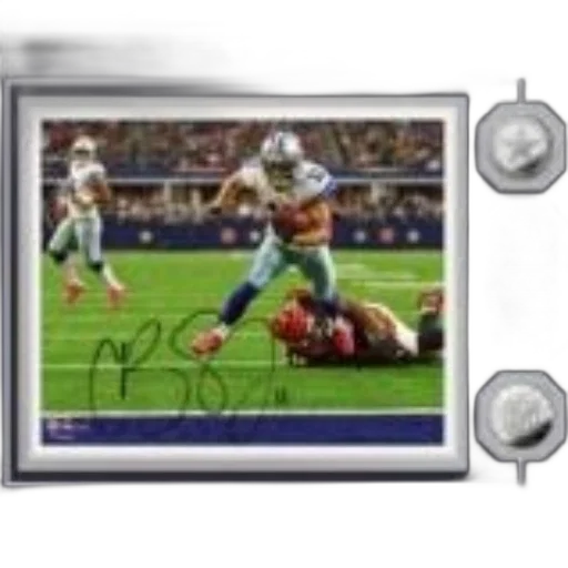 framed, photo, football, player, running, ball, accompanied, two transparent PNG cut-out