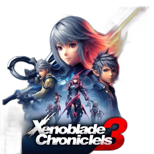 concept art, cover, art, xenoblade, chronicles, shows, trio, main transparent PNG cut-out
