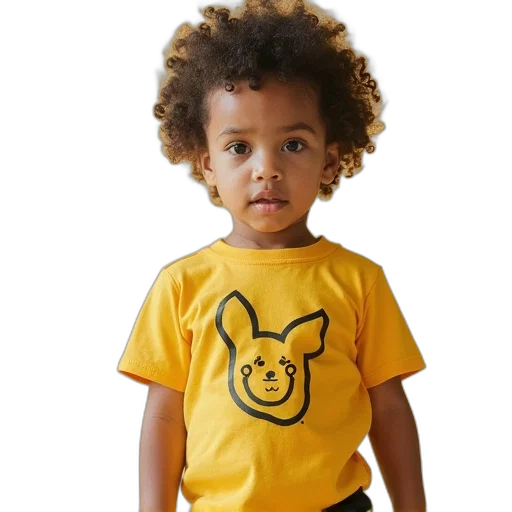 animal, face, yellow, black transparent PNG cut-out