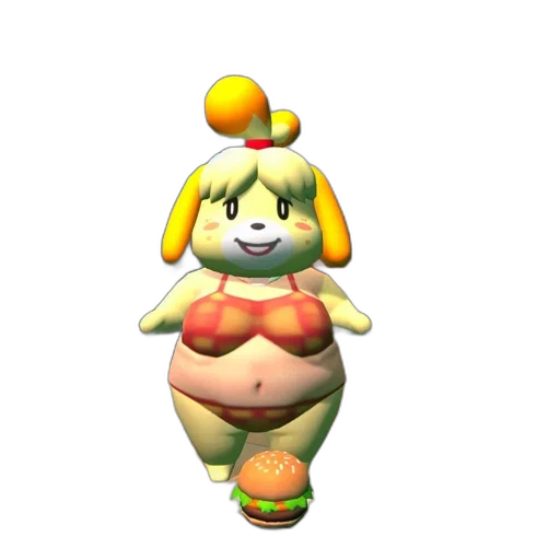 creature, animal, dress, food, 3d render, concept art, pixel art, vaporwave transparent PNG cut-out