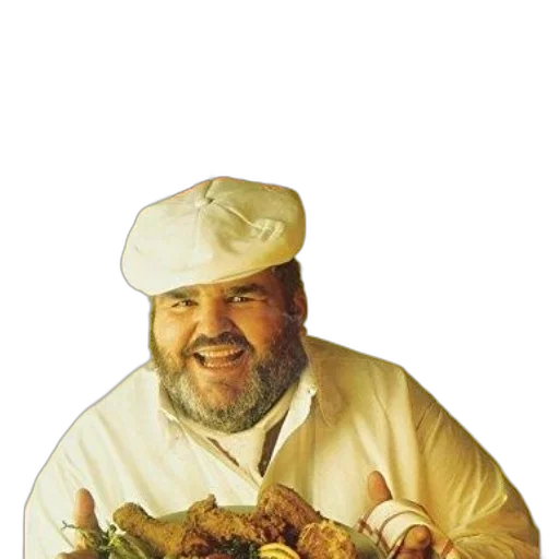 food, staff, animal, hat, photorealistic, pixel art, chef, paul transparent PNG cut-out