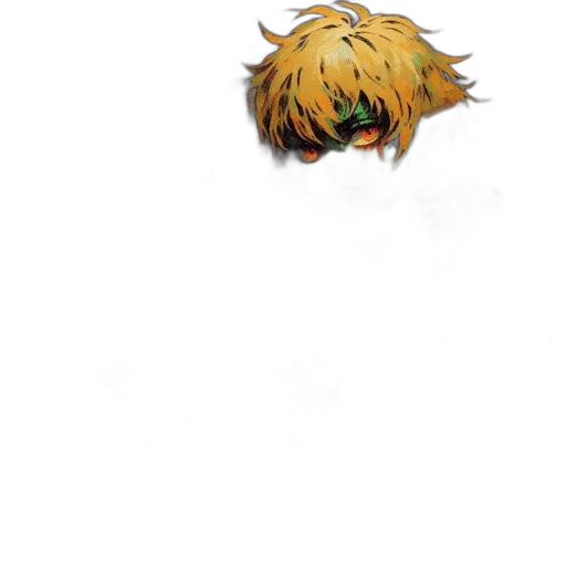 mask, face, creature, weapon, pixel art, concept art, anime, comic book art transparent PNG cut-out