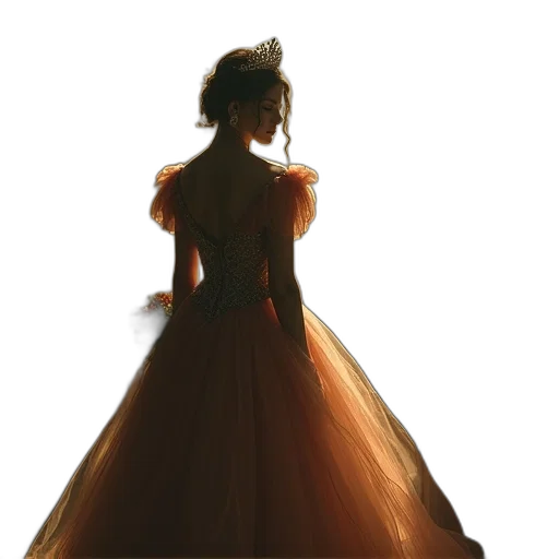 dress, crown, jewelry, staff, concept art, 3d render, photorealistic, fantasy art transparent PNG cut-out