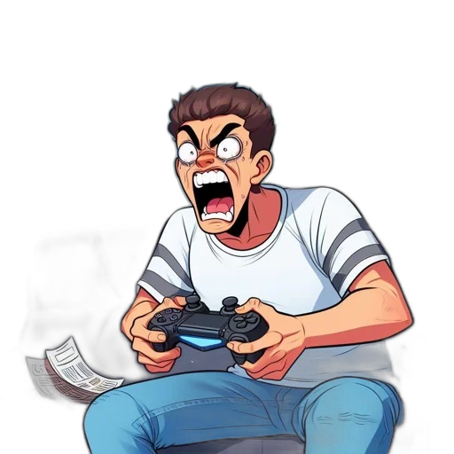face, weapon, cartoon, concept art, pixel art, 3d render, animated, scene transparent PNG cut-out