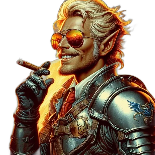 jacket, face, comic book art, fantasy art, concept art, cyberpunk, man, blonde transparent PNG cut-out